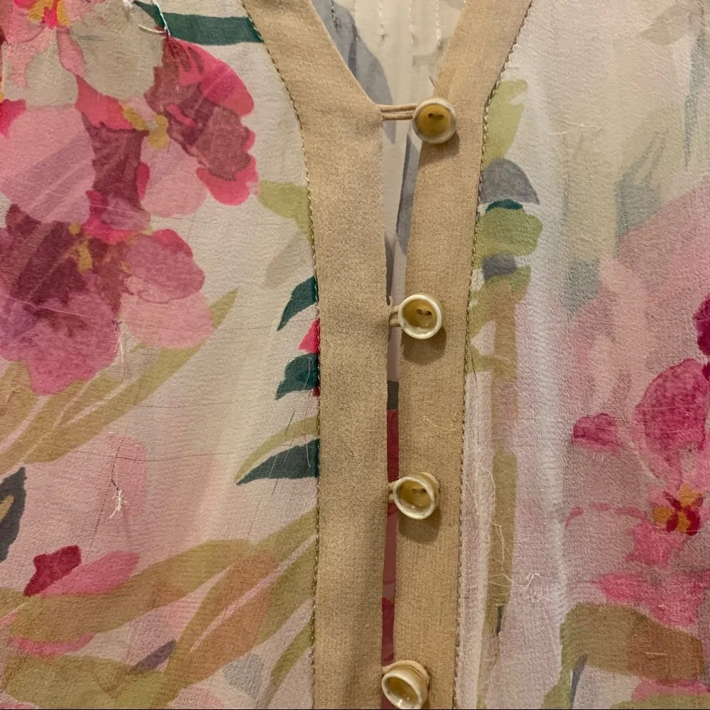 Elisabeth and James floral silk dress - Picture 9 of 12